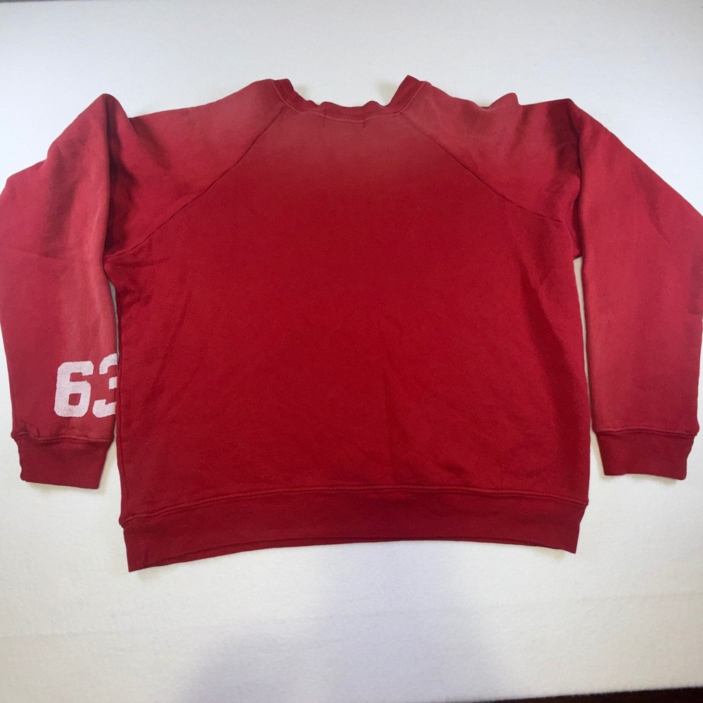 Daydreamer Athletic Dept Hockey Club Sweatshirt Red Graphic Pullover Small NWOT - Picture 5 of 9
